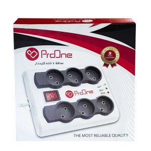 محافظ برق ۶ خانه پرووان مدل PPS610 کابل 1.5 متری